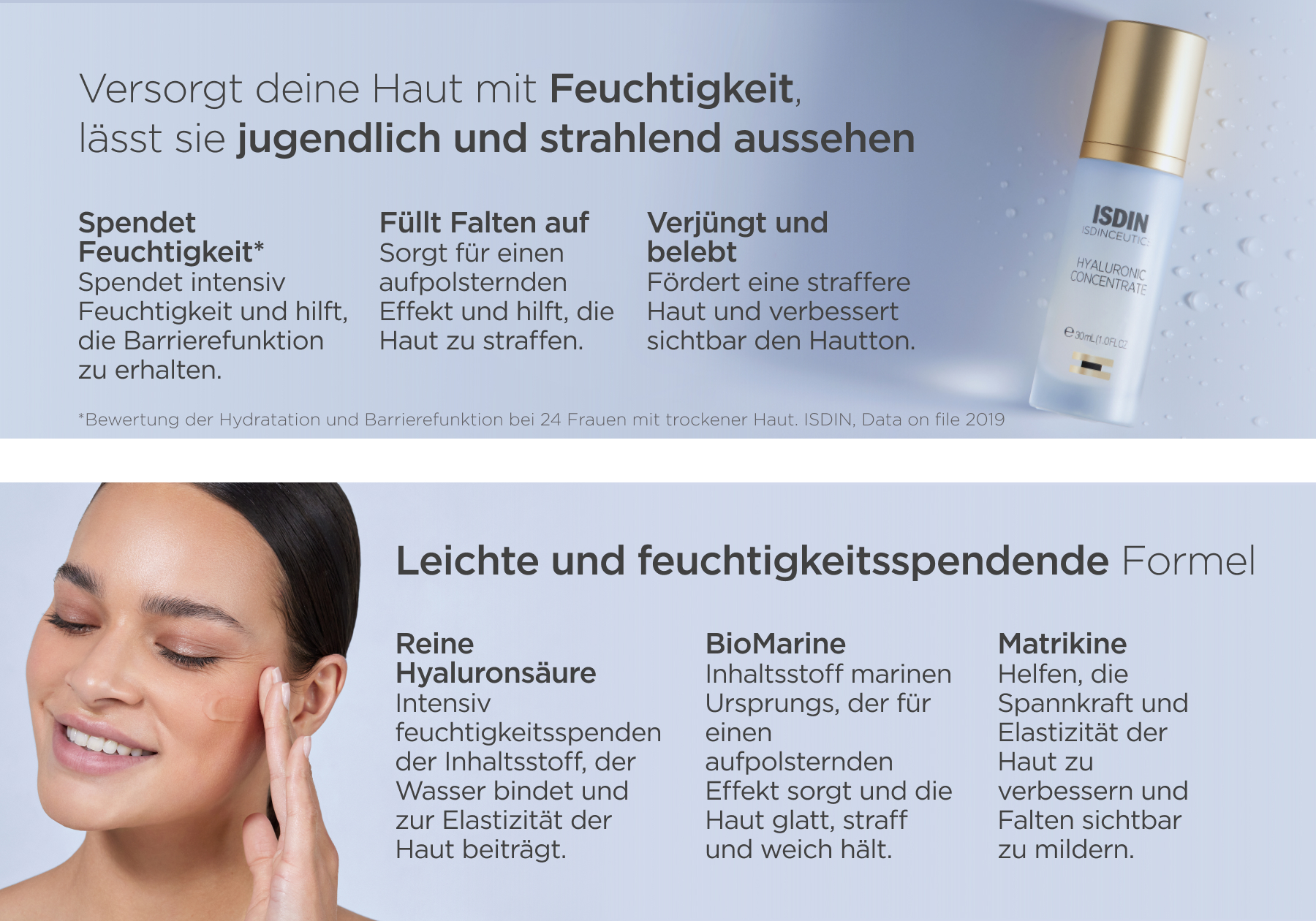 Serum feuchtigkeitsarme Haut, Serum, Feuchtigkeitsserum, Gesichtsserum, Gesichtspflege, Gesichtspflege empfindliche Haut, Gesichtspflege trockene Haut,  Serum Hyaluron, Hyaluron Serum, Falten, Anti Aging Serum, Anti Falten Serum, Anti Falten, porenverfeinerndes Serum, großporige Haut, Mimikfalten, straffendes Serum, Serum empfindliche Haut, Serum trockene Haut, Feuchtigkeitsserum trockene Haut, Feuchtigkeitsserum empfindliche Haut, Hyaluronserum, Hyaluronsäure Serum, Feuchtigkeitsserum, Anti-Aging Serum, Serum mit Hyaluronsäure, Feuchtigkeitspflege für die Haut, Hautelastizität verbessern, Haut aufpolstern, Haut verjüngen, Falten mindern, Anti-Falten Serum, Mimikfalten auffüllen, Poren verfeinern, Hautstraffung, Hautverjüngung, Hautpflege bei trockener Haut, Intensivpflege bei feuchtigkeitsarmer Haut, Trockene Haut pflegen, Empfindliche Haut Serum, Hautschutz bei empfindlicher Haut, Feuchtigkeit für trockene Haut, Trockenheitsfältchen bekämpfen, Gesichtspflege bei trockener Haut, Serum für reife Haut, Serum gegen feine Linien, Serum für reife Haut, Leichtes Serum, Feuchtigkeitsspendend, Serum für den täglichen Gebrauch, Sofortige Feuchtigkeitszufuhr, Haut glatter und straffer, Hautbarriere stärken, Poren verkleinern, Aufpolsterndes Serum, Strahlende Haut, Straffende Wirkung, Langfristige Hautverbesserung, Serum für morgens und abends, Verbesserung der Hautstruktur, Serum für Haut ab 30, Serum für Hautpflege-Routine, Hautaufpolsterung mit Hyaluron, Hyaluronsäure für Hautelastizität, ISDIN Hyaluronserum, Hyaluronserum für trockene Haut